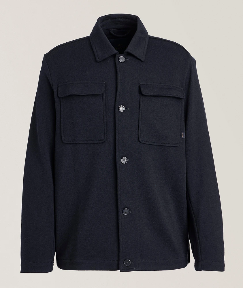 Virgin Wool Overshirt