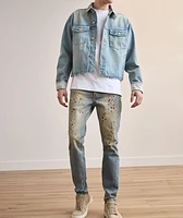 P001 Cyanine Jewel Skinny Jeans