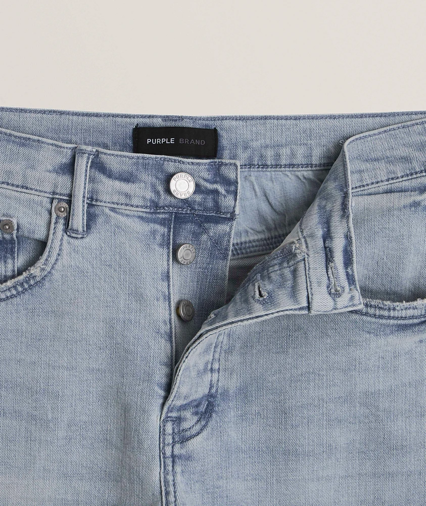 P001 Stretch-Cotton Skinny Jeans