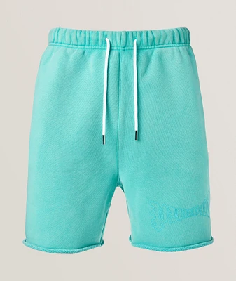 Logo Cotton Fleece Shorts