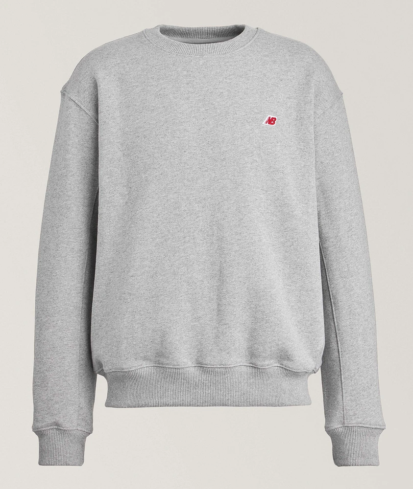 Embroidered Logo French Terry Sweatshirt