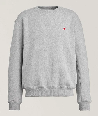 Embroidered Logo French Terry Sweatshirt