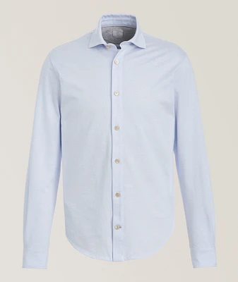 Marled Cotton Jersey Shirt