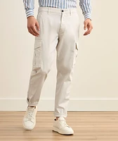 Stretch-Cotton Cargo Pants