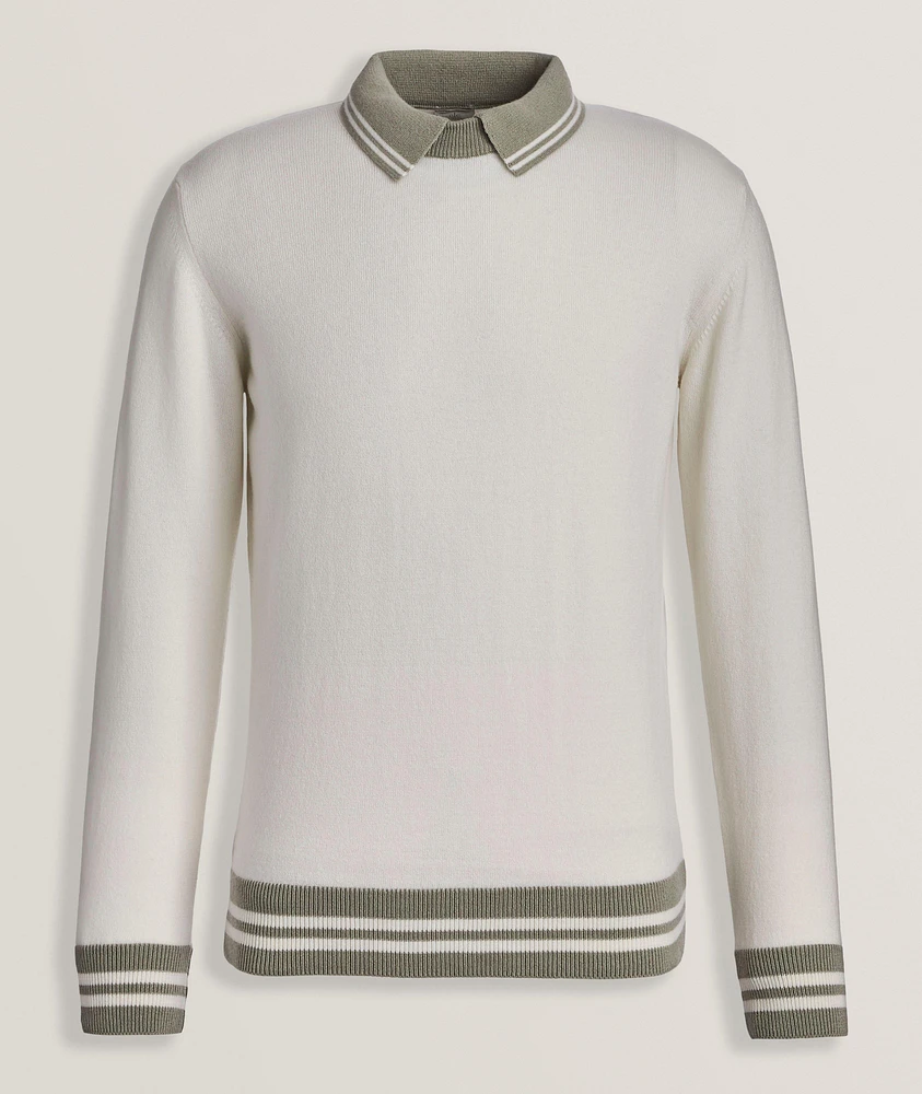 Cashmere Collar Sweater