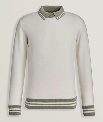 Cashmere Collar Sweater