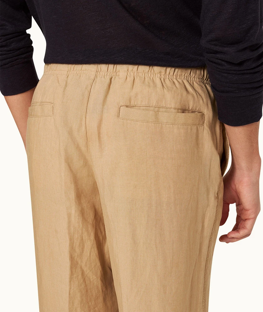 Alex Linen Tapered Pants