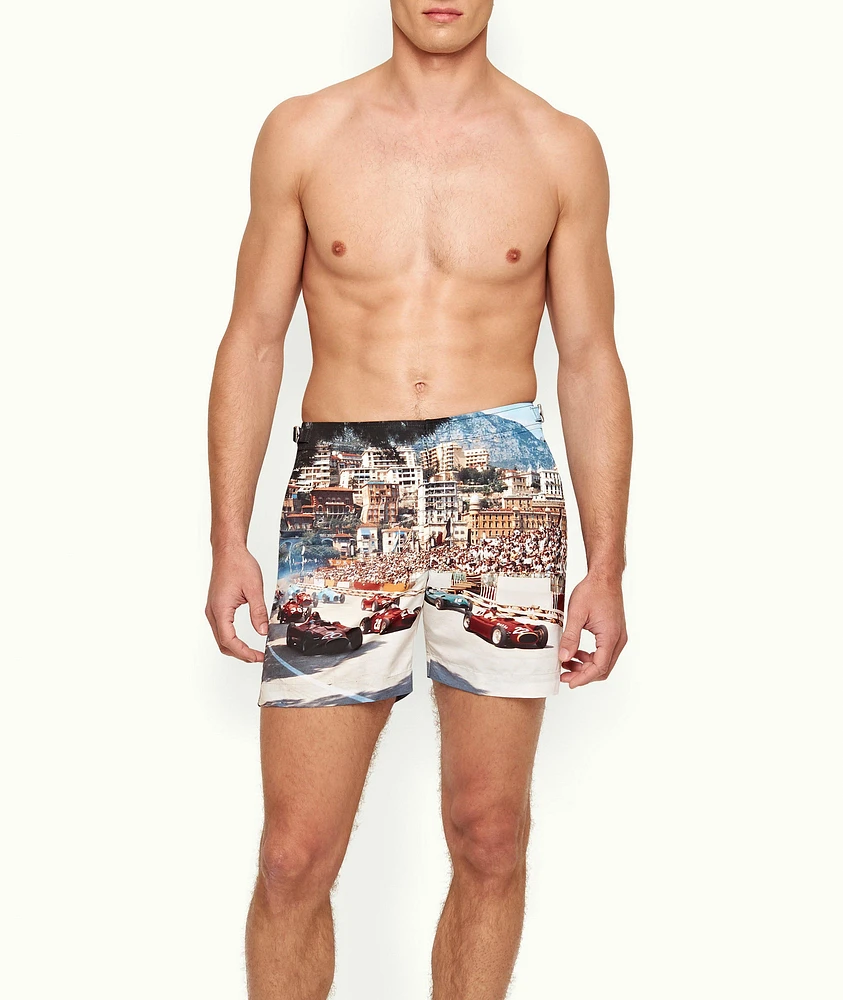 Bulldog Start Your Engines Mid-Length Swim Shorts