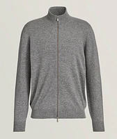 Cashmere Full-Zip Sweater