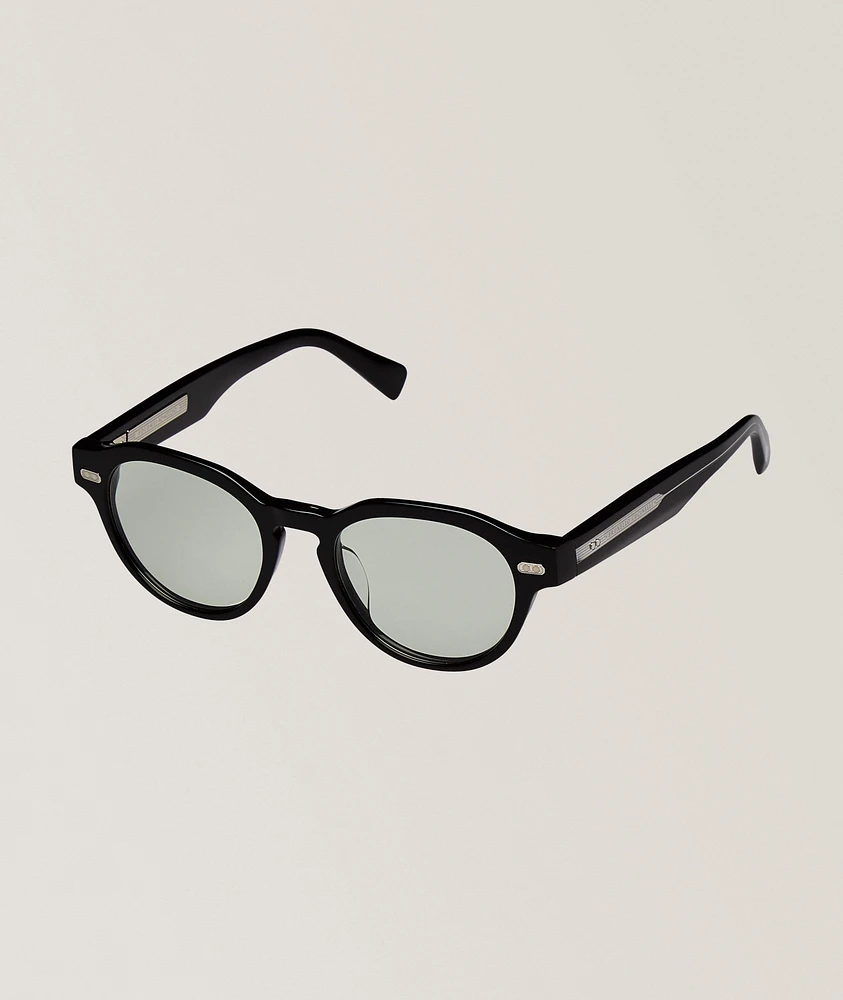 Round Acetate Sunglasses