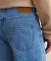 Wide-Leg Denim Jeans