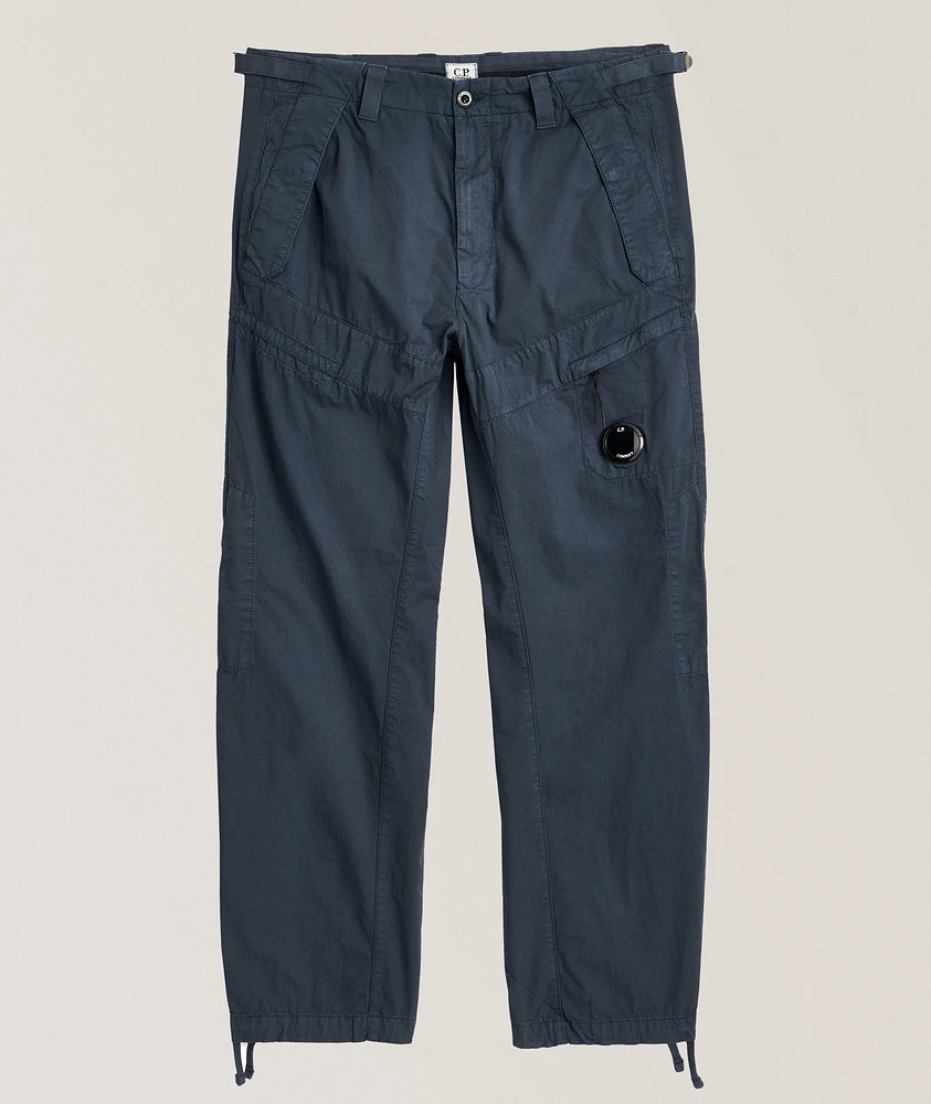 Cotton Gabardine Cargo Pants