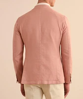 Herringbone Linen-Cotton Sport Jacket