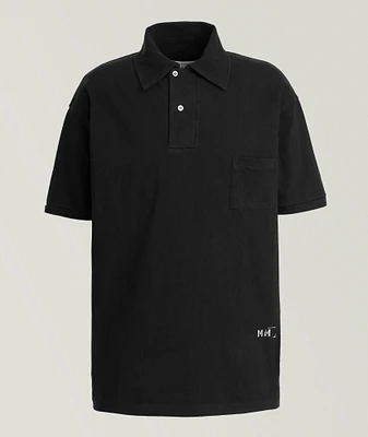 Stamp Logo Cotton Polo