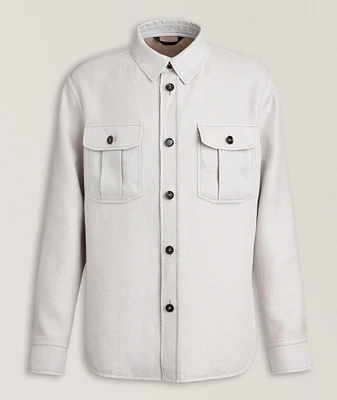 Vagabond Linen-Wool Overshirt