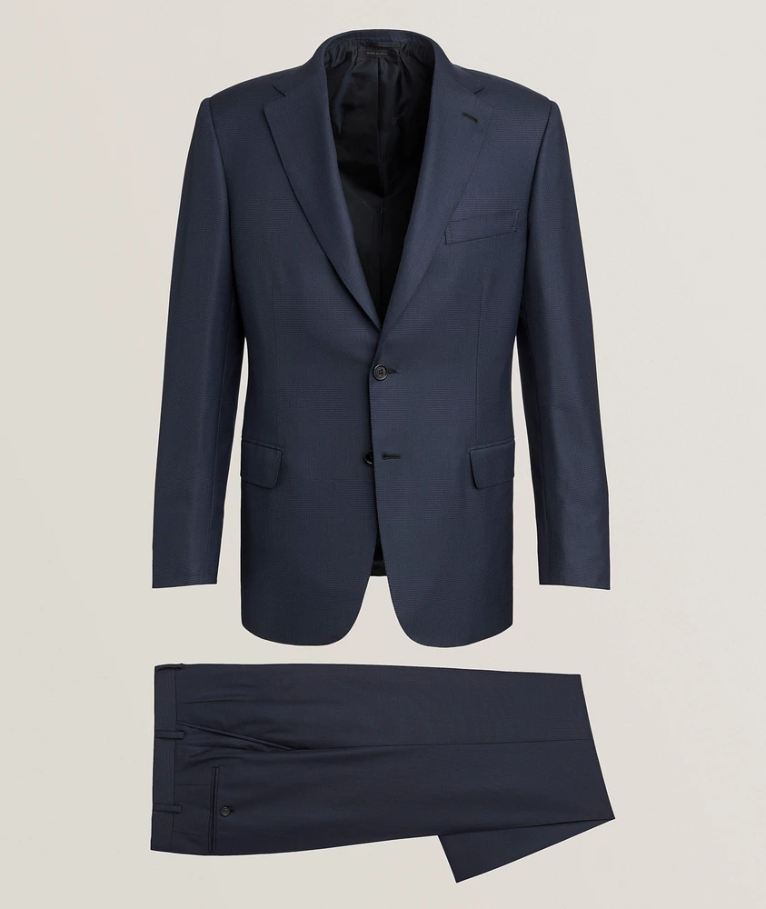 Brunico Prince of Wales Super 160's Wool Suit
