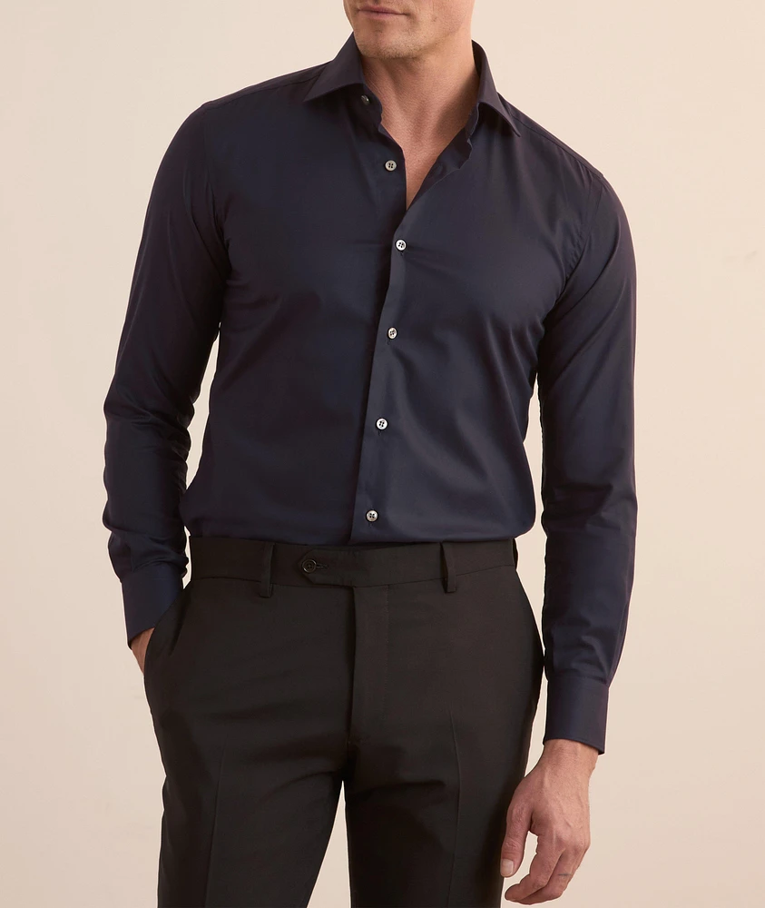 William Cotton Twill Dress Shirt