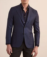 Prince of Wales Wool-Silk Sport Jacket