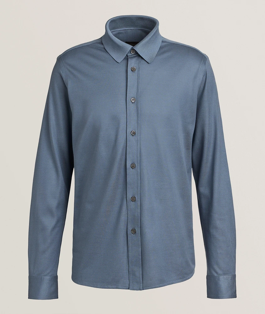 Silk Piqué Shirt