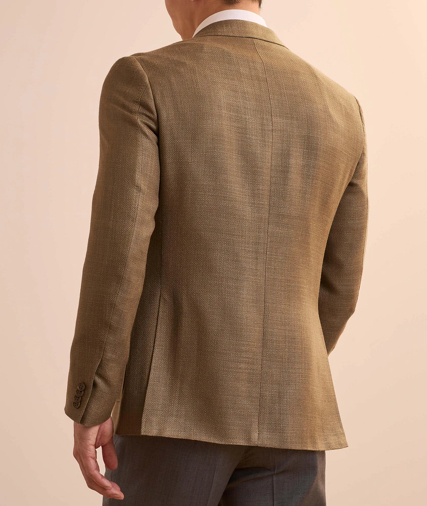 Kei Silk-Wool-Mohair Sport Jacket