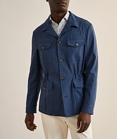 Nuvola Linen-Wool Field Jacket