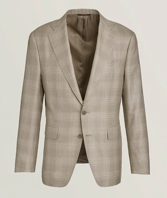 Capri Check Wool-Blend Sport Jacket