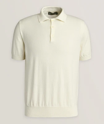 Cotton Knit Polo