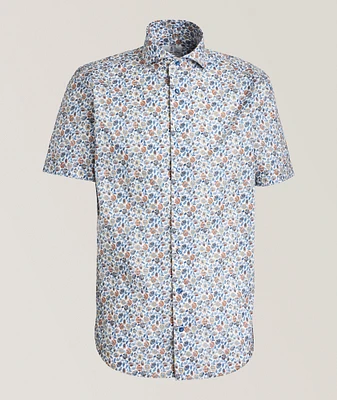 Marseille Floral Stretch-Cotton Shirt