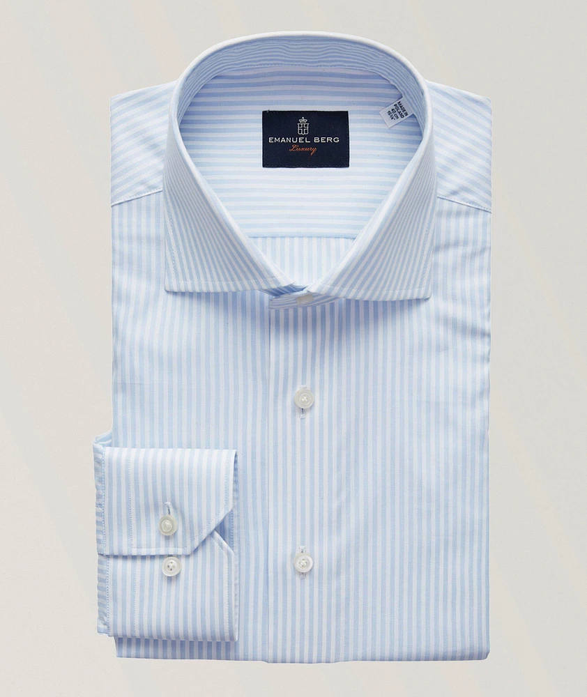 Rialto Striped Yoga Twill Dress Shirt