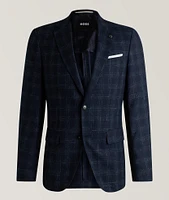 Hutson Check Wool-Blend Sport Jacket
