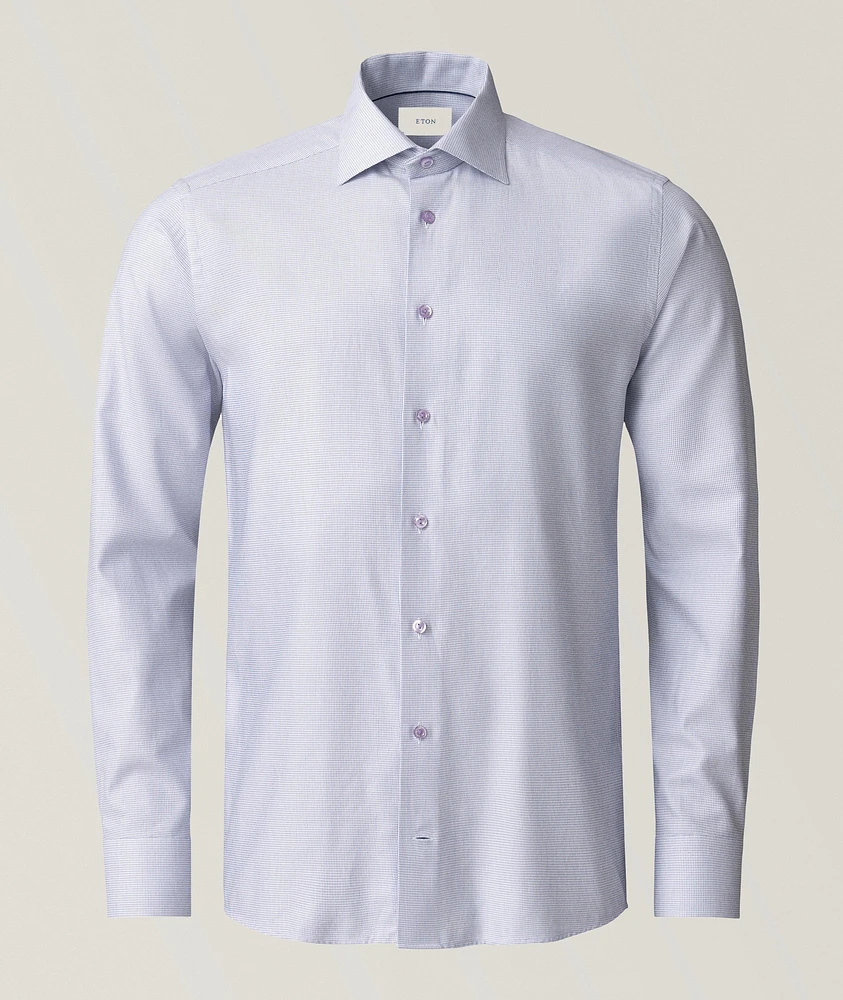 Slim-Fit Semi-Solid Shirt