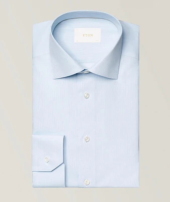 Slim-Fit Elevated Piqué Dress Shirt