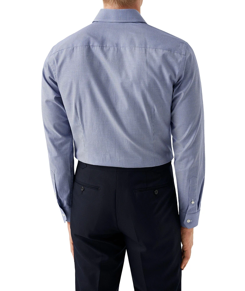 Contemporary-Fit Check Twill Dress Shirt