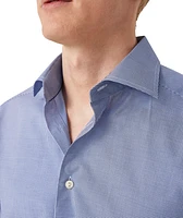 Contemporary-Fit Check Twill Dress Shirt