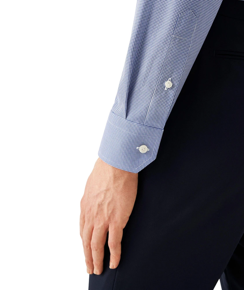 Contemporary-Fit Check Twill Dress Shirt