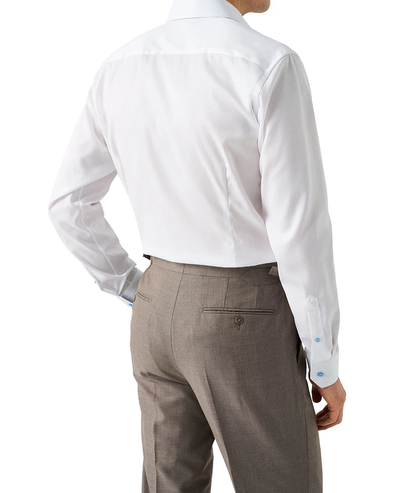 Contemporary-Fit Twill Dress Shirt