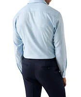 Slim-Fit Semi-Solid Dress Shirt