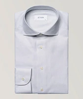 Slim-Fit Mélange Dress Shirt