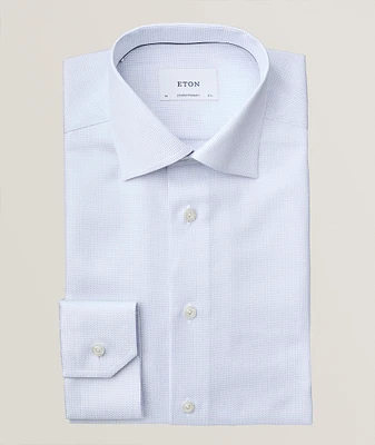 Contemporary-Fit Herringbone Dress Shirt