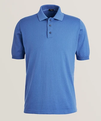 Cotton Knit Polo