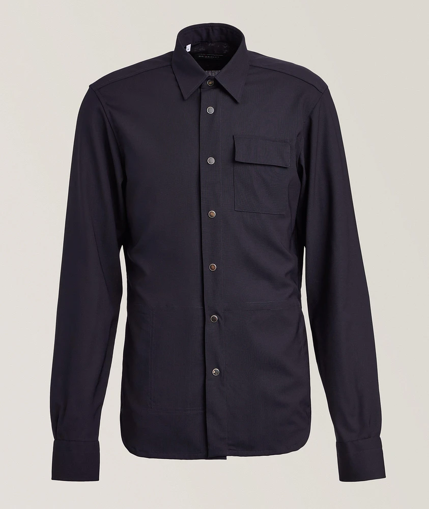 Virgin Wool Overshirt