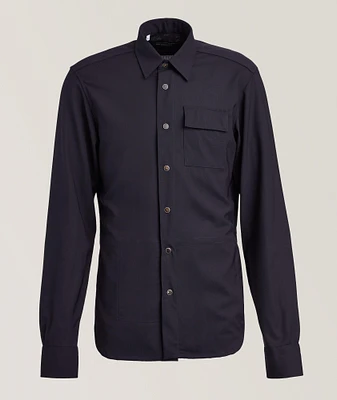 Virgin Wool Overshirt