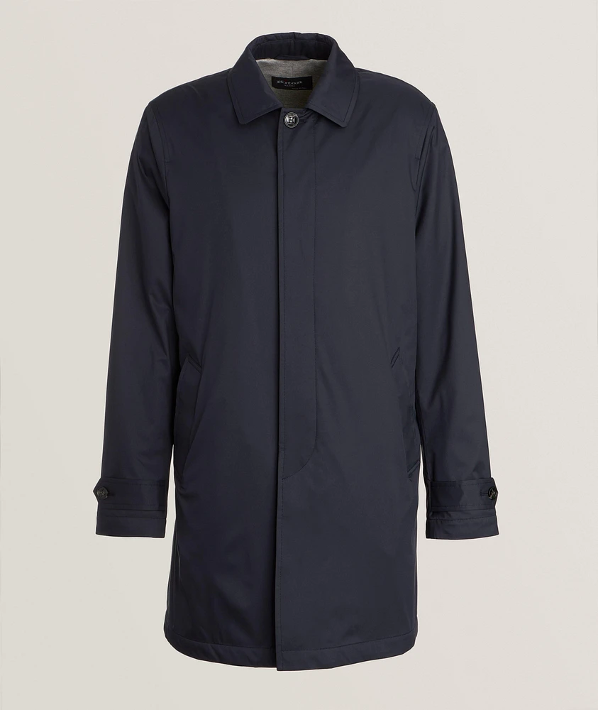 Single-Breasted Raincoat