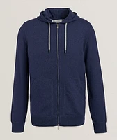 Cashmere Full-Zip Hooded Sweater
