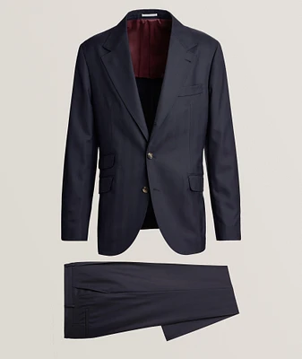 Single-Breasted Virgin Wool Suit