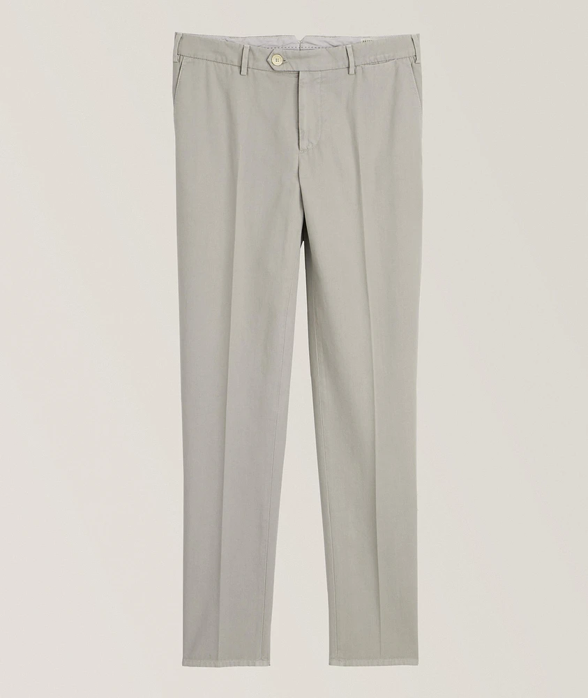 Italian-Fit Cotton Chino Pants