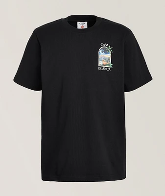 LA Nights Cotton Crewneck T-Shirt