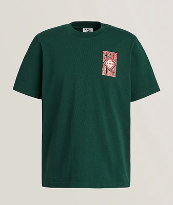 Gothic Casa Way Logo Cotton T-Shirt