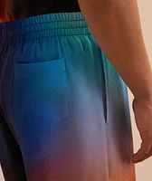 Gradient Silk Shorts