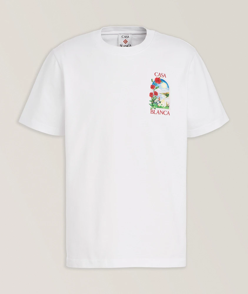 LA Days Cotton Crewneck T-Shirt